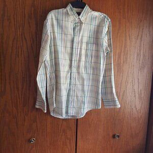 Vintage Chaps Ralph Lauren Long Sleeve Shirt Multi Color Sz M PreLoved Excellent